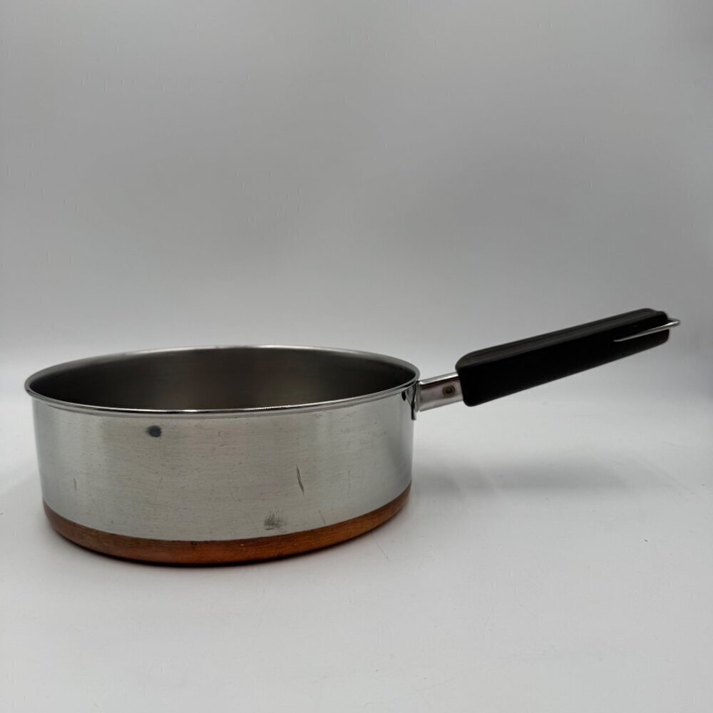 Revere Ware 1-Quart Saucepan with Copper Bottom U.S.A. NO LID